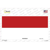 Indonesia Flag Novelty Sticker Decal