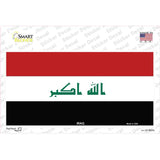 Iraq Flag Novelty Sticker Decal