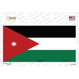 Jordan Flag Novelty Sticker Decal