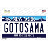 Gotosama New York Novelty Sticker Decal Small