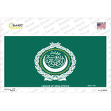 League Of Arab States Flag Novelty Sticker Decal