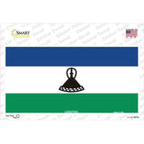 Lesotho Flag Novelty Sticker Decal