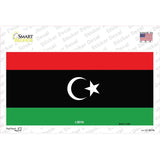 Libya Flag Novelty Sticker Decal