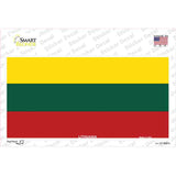 Lithuania Flag Novelty Sticker Decal