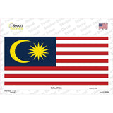 Malaysia Flag Novelty Sticker Decal