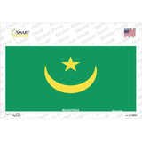 Mauritania Flag Novelty Sticker Decal