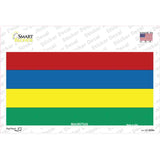 Mauritius Flag Novelty Sticker Decal