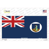 Montserrat Flag Novelty Sticker Decal