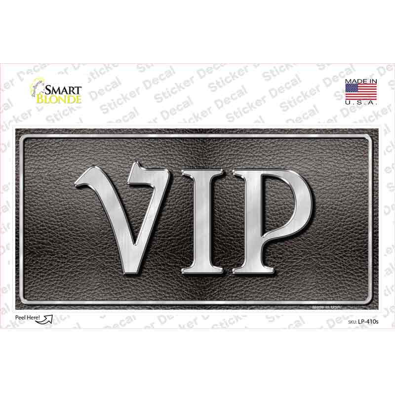 VIP Novelty Sticker Decal