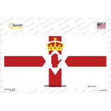 Northern Ireland Flag Novelty Sticker Decal