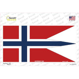 Norway-NS Flag Novelty Sticker Decal