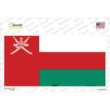 Oman Flag Novelty Sticker Decal