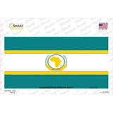 Organization African Unity Flag Novelty Sticker Decal
