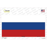 Russia Flag Novelty Sticker Decal