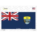 St Helena Flag Novelty Sticker Decal