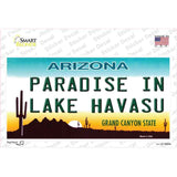 Paradise In Lake Havasu Arizona Novelty Sticker Decal Small