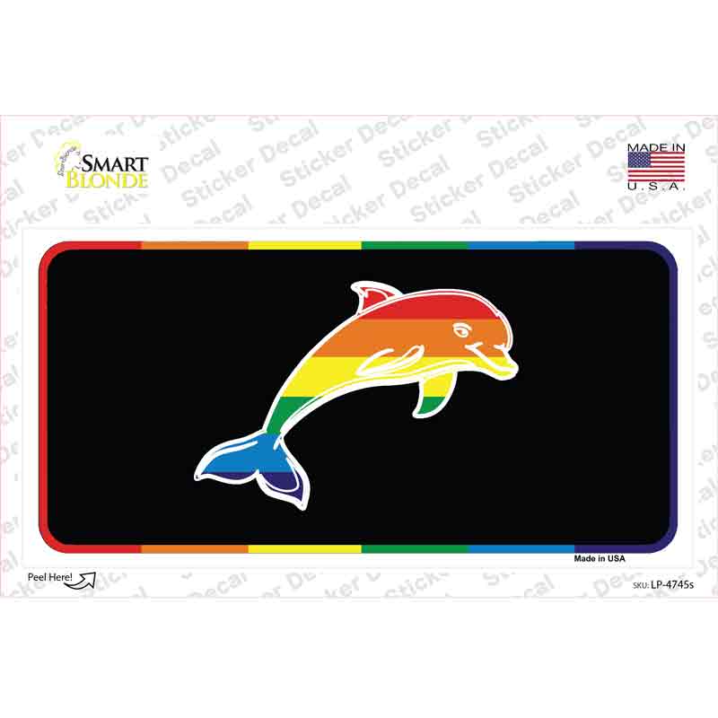 Dolphin Novelty Sticker Decal Small