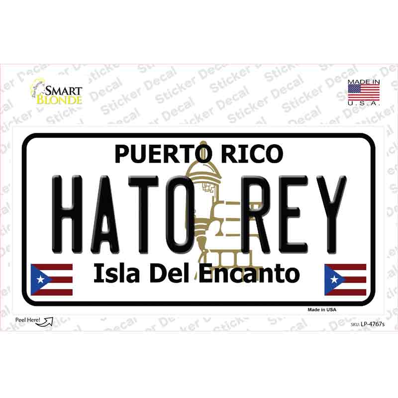 Hato Rey Puerto Rico Novelty Sticker Decal Small