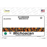 Michoacan Mexico Novelty Sticker Decal Small