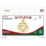 Colima Mexico Novelty Sticker Decal Small