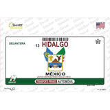 Hidalgo Mexico Novelty Sticker Decal Small