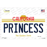 Princess California Novelty Sticker Decal Small