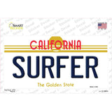 Surfer California Novelty Sticker Decal Small