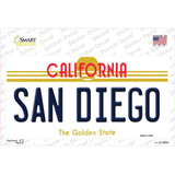 San Diego California Novelty Sticker Decal Small