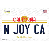 N Joy Ca California Novelty Sticker Decal Small