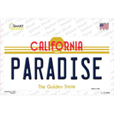 Paradise California Novelty Sticker Decal Small