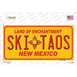 Ski Taos Yellow New Mexico Novelty Sticker Decal Small