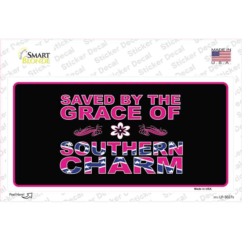 Southern Charm Novelty Sticker Decal Small