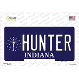 Hunter Indiana State Novelty Sticker Decal Small