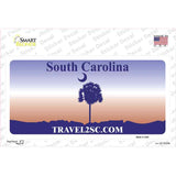 South Carolina State Novelty Sticker Decal Small