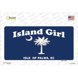 Island Girl Novelty Sticker Decal Small