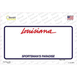 Louisiana Sportsman Blank Novelty Sticker Decal Small