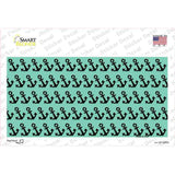 Mint Black Anchor Novelty Sticker Decal