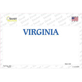 Virginia State Background Novelty Sticker Decal Small