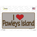 Love Pawleys Island Novelty Sticker Decal Small