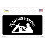 In Loving Memory Lookout Novelty Sticker Decal Small