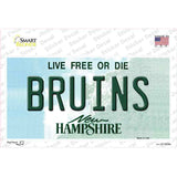 Bruins New Hampshire Novelty Sticker Decal Small