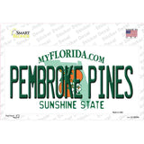 Pembroke Pines Florida Novelty Sticker Decal Small