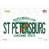 St Petersburg Florida Novelty Sticker Decal Small