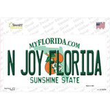 N Joy Florida Novelty Sticker Decal Small