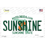 Sunshine Florida Novelty Sticker Decal Small