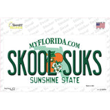 Skool Suks Florida Novelty Sticker Decal Small