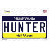 Hunter Pennsylvania State Novelty Sticker Decal Small