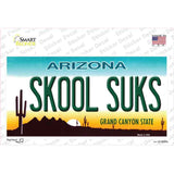 Arizona Skool Suks Novelty Sticker Decal Small