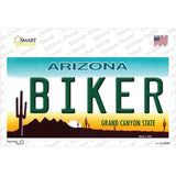 Arizona Biker Novelty Sticker Decal Small