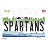 Spartans Michigan Novelty Sticker Decal Small